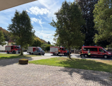 Einsatzübung des Katastrophenschutzzuges Gudensberg